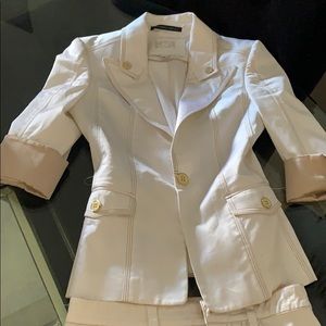 Bebe silk suit 00 only worn once